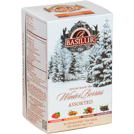 Basilur Winter Berries 20 bolsitas
