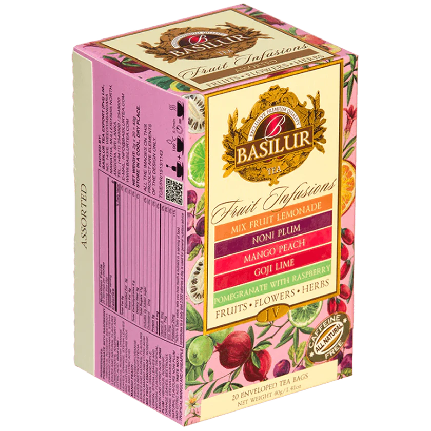 Basilur Fruit Infusion Surtido 20 bolsitas